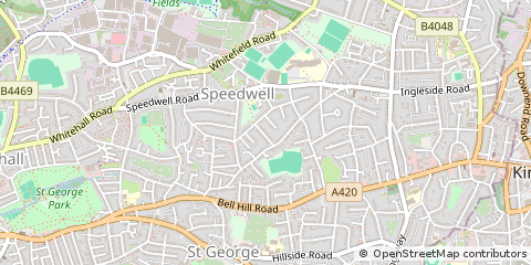 Map of Bristol