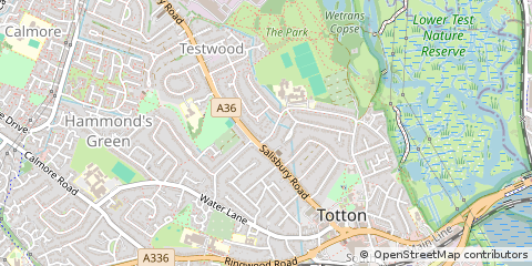 Map of Southampton
