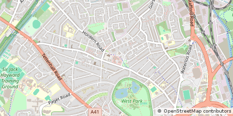 Map of Wolverhampton