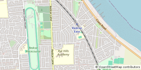 Map of Redcar