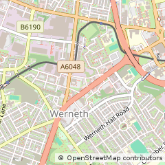 Map of Oldham, Manchester