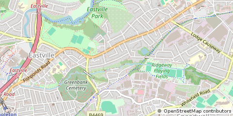 Map of Bristol, Avon
