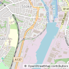 Map of Ipswich, Suffolk