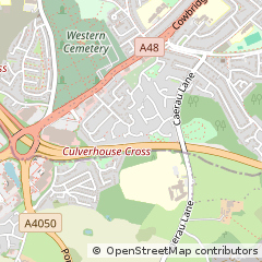 Map of Cardiff