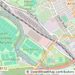 Map of Leyton, London