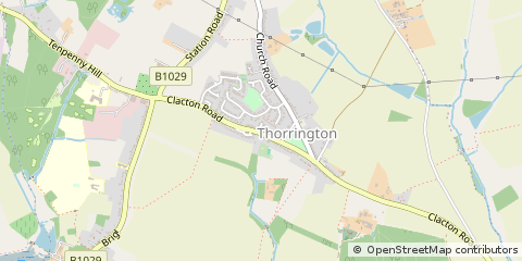 Map of Colchester, Essex