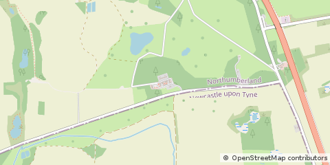 Map of Newcastle Upon Tyne