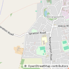 Map of Northampton, Northamptonshire