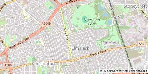 Map of Liverpool