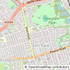 Map of Liverpool