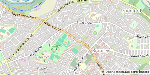 Map of Leeds
