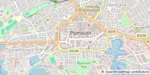 Map of Plymouth