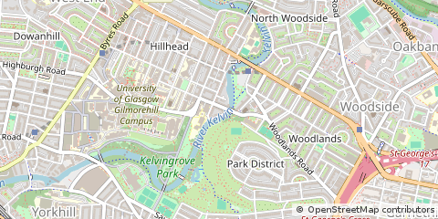 Map of Glasgow