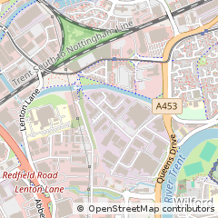 Map of Nottingham
