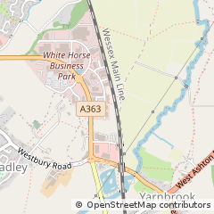 Map of Trowbridge, Wiltshire