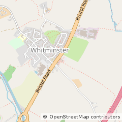 Map of Gloucester, Gloucs.