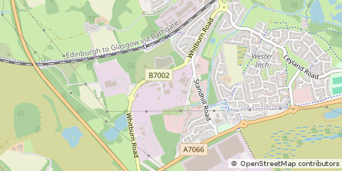 Map of West Lothian
