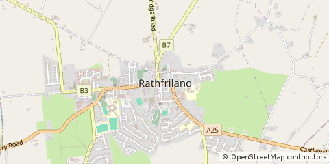 Map of Newry, Down