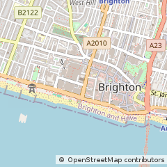 Map of Brighton, East Sussex