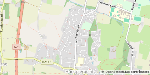 Map of Hassocks