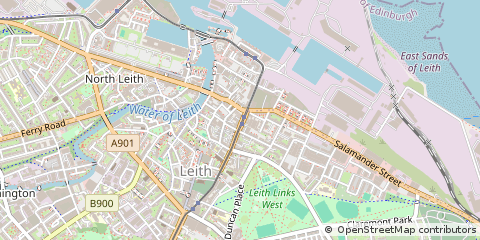 Map of Edinburgh