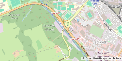 Map of Cardiff