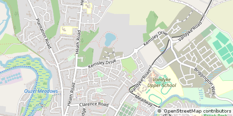 Map of Leighton Buzzard
