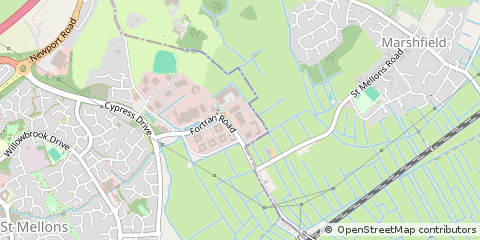 Map of Cardiff