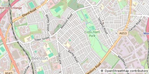 Map of Leeds