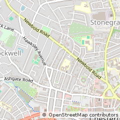 Map of Chesterfield