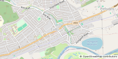 Map of Aberdeen