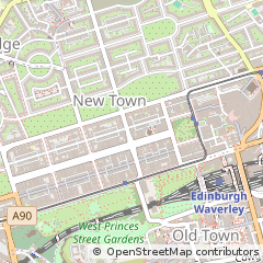 Map of Edinburgh