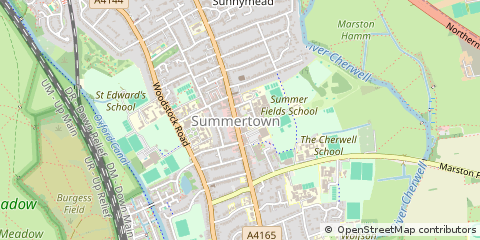 Map of Oxford
