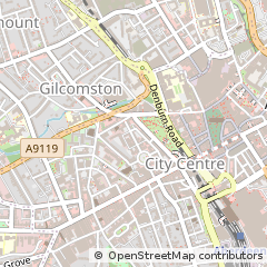 Map of Aberdeen, Aberdeen City
