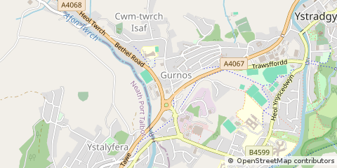 Map of Swansea