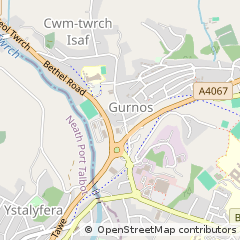 Map of Swansea