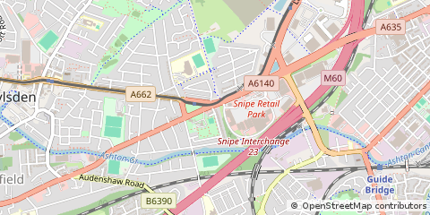 Map of Manchester