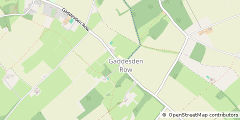 Map of Hemel Hempstead, Herts