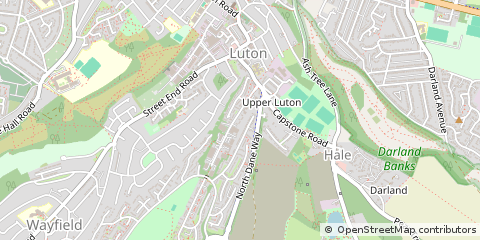 Map of Chatham, Kent