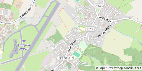 Map of Bedford