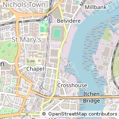 Map of Southampton