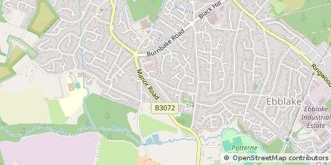 Map of Verwood