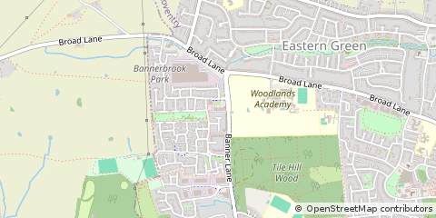 Map of Coventry