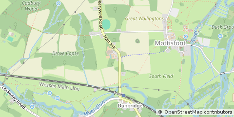 Map of Near Romsey, Hants.,