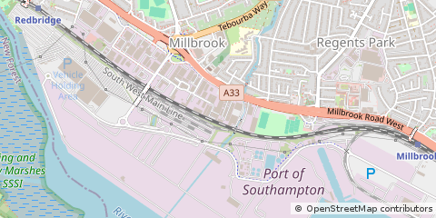Map of Southampton
