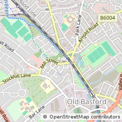 Map of Nottingham