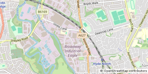 Map of Dukinfield