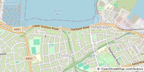 Map of Edinburgh