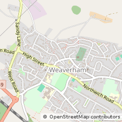 Map of Northwich, Cheshire