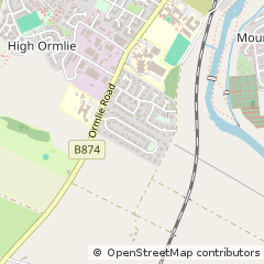 Map of Thurso, Caithness